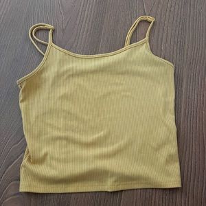 Yellow American Eagle Women’s Tank Top